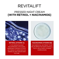 Revitalift Triple Power LZR Retinol Anti-Aging Night Face Moisturizer, 48 mL