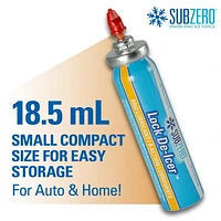 SubZero® Lock De-Icer™ and Lubricant, 18.5 mL, Hand held lubricant and de-icer