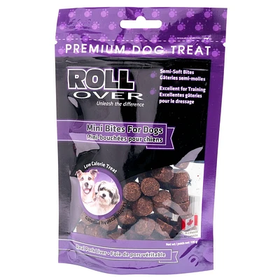 Mini-bouchées pour chiens de Rollover