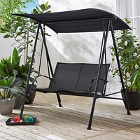 Mainstays Carlington Patio Swing, Quick-dry sling fabric