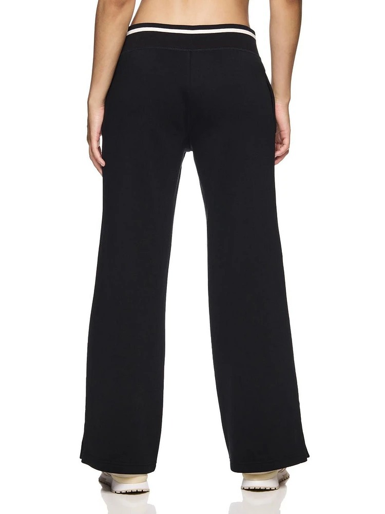 Reebok Women's Varsity Wide Leg Pants with Pockets