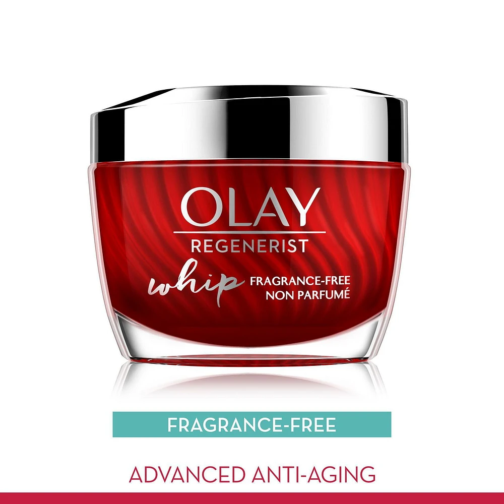 Olay Regenerist Whip Face Moisturizer Fragrance-Free, 50 mL