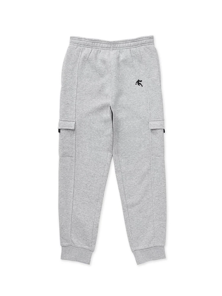 AND1 Pantalon de jogging de sport pour garçons avec poches cargo