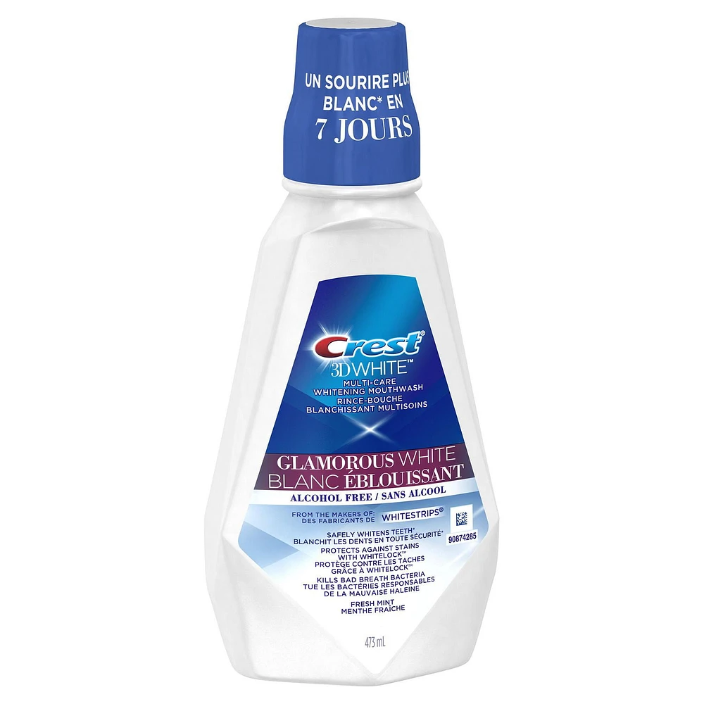 Crest 3D White Glamorous White Mouthwash