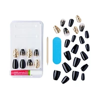 KISS Voguish Fantasy - 28 faux ongles, moyens Manucure gel prête à porter