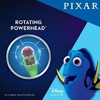 Oral-B Kid's Battery Toothbrush featuring PIXAR favorites, Soft Bristles, for Kids 3+