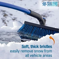 50" MAXX-Force™ Crossover Snowbroom and Ice Scraper, 50" Crossover Snow Broom and Ice Scraper