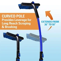 50" MAXX-Force™ Crossover Snowbroom and Ice Scraper, 50" Crossover Snow Broom and Ice Scraper