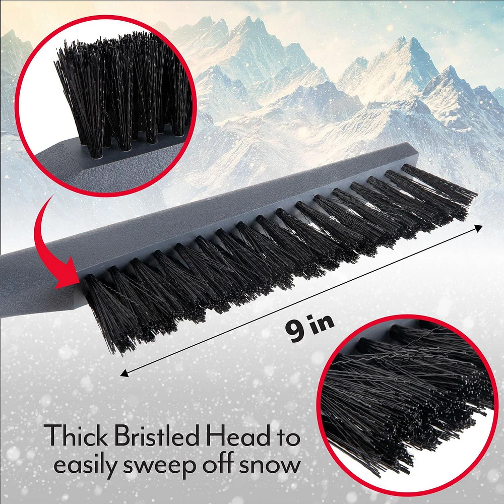 35" FORCE™ Snowbrush and Ice Scraper (Black)