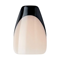 KISS Salon Acrylic French, Flame, Short Coffin, 28 count., Flame