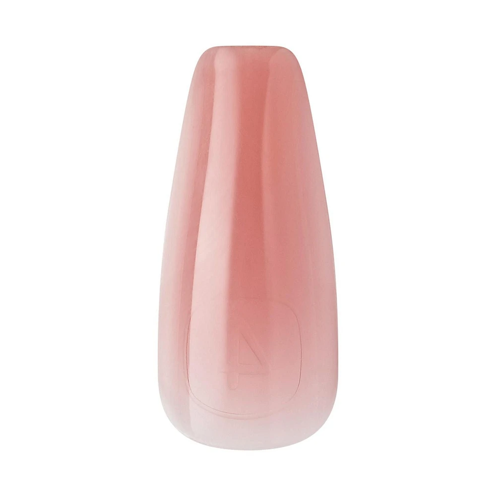 KISS Système Ongles de couleur Salon X-Tend, Flowers, Long Ballerine, 30u. Seamless Underlash