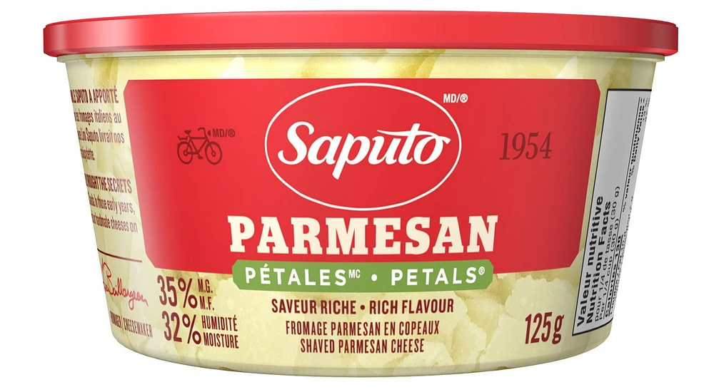 Saputo Petals Parmesan Cheese, 125 g