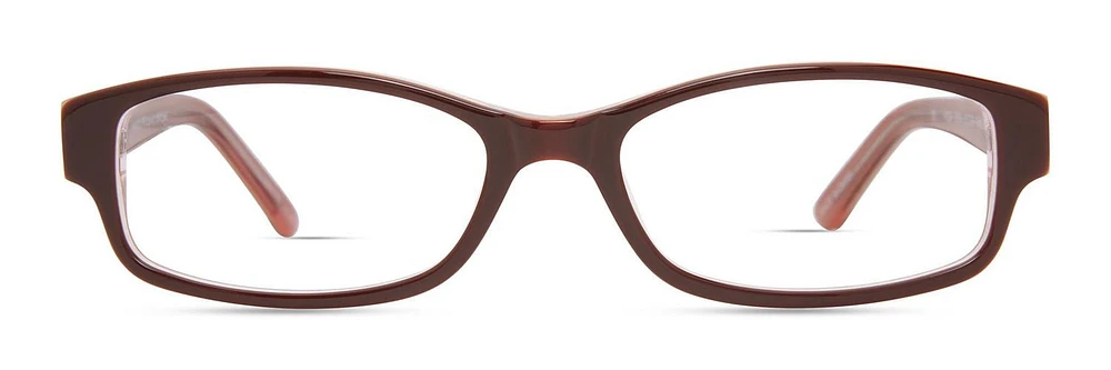 Hard Candy Lunettes De Vue Pour Femmes, Top Of The Class, Brun, 51-16-135