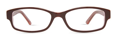 Hard Candy Lunettes De Vue Pour Femmes, Top Of The Class, Brun, 51-16-135