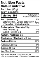 Morning Rounds Plein goût Ozery Bakery 6 morceaux, total de 360 g