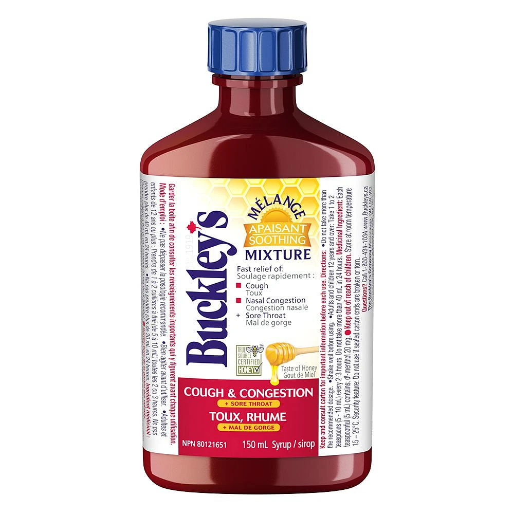 Buckley's Melange Apaisant 150 mL Buckley's Melange Apaisant