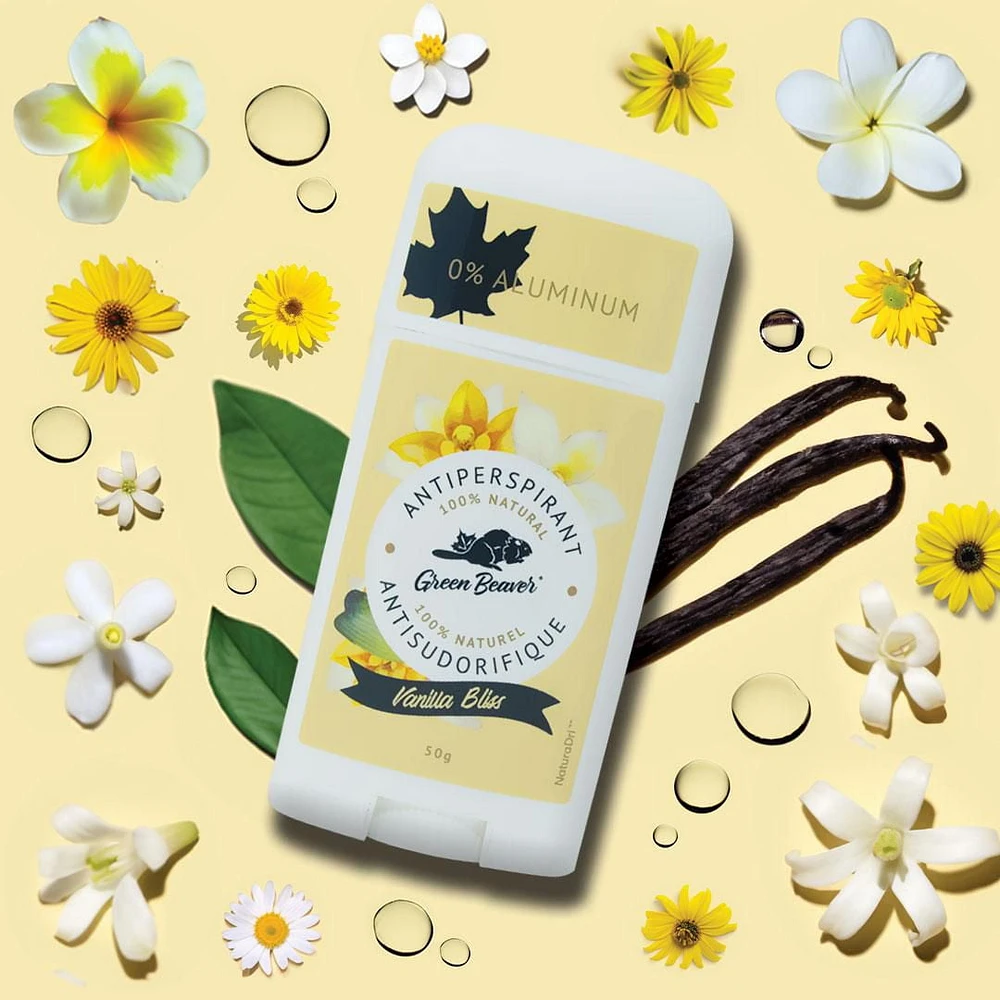 Green Beaver Antisudorifique 100% naturel - Bliss Vanille