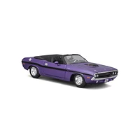 Maisto 1:24 Diecast Special Edition Vehicle Collection - 1970 Dodge Challenger R/T Convertible