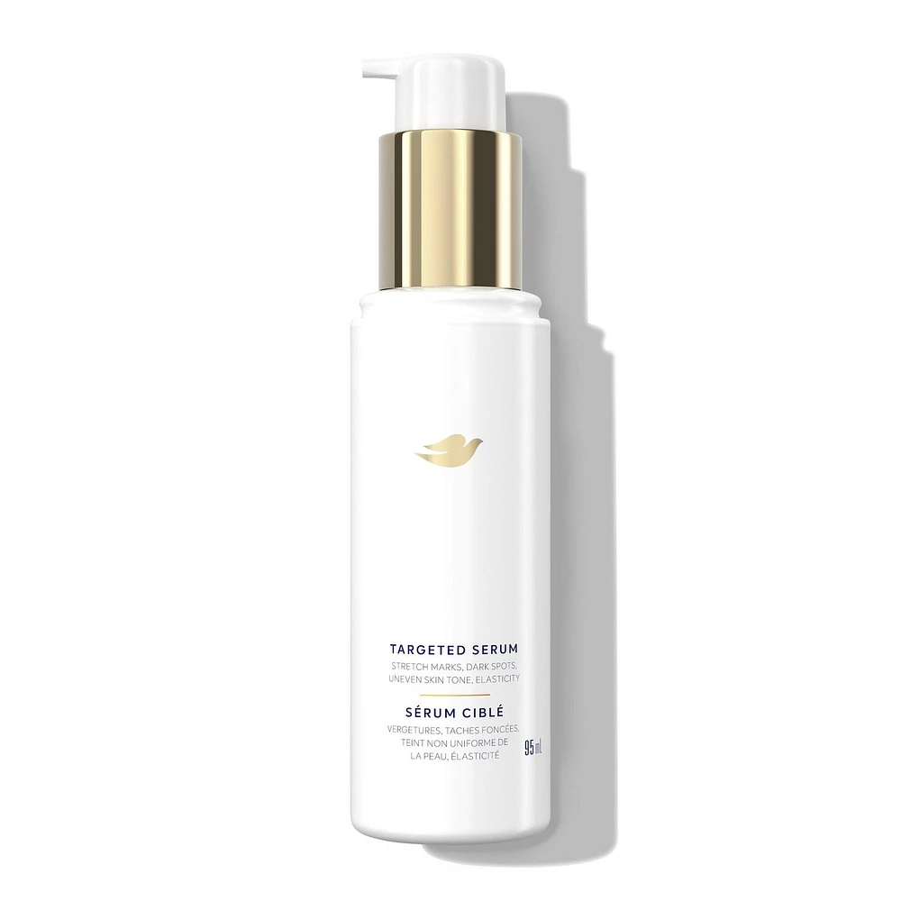 Dove Sérum Ciblé Dove Multifonction pour Vergetures, Taches Foncées, Teint Complexe Équilibrant de Teint, Niacinamide, Peptides de Collagène et Facteurs Naturels d'Hydratation, 95mL 95mL