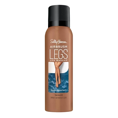 Sally Hansen Airbrush Legs® Spray, covers freckles, veins and imperfections, helps stimulate microcirculation, Water & transfer resistant, Smooth-on perfect legs