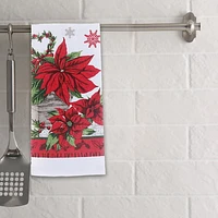 Hand Towel Poinsettia - Set of 6