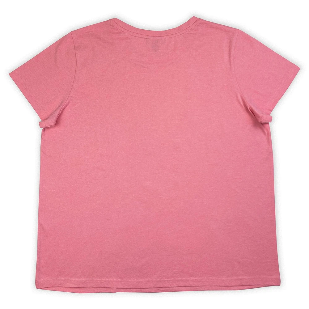 Pink closet Ladies plus size  short sleeve tee shirt