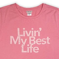 Pink closet Ladies plus size  short sleeve tee shirt