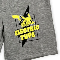 Pokemon Boys athletic shorts with draw string