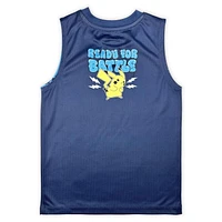 Pokemon Boy's crew neck tank top