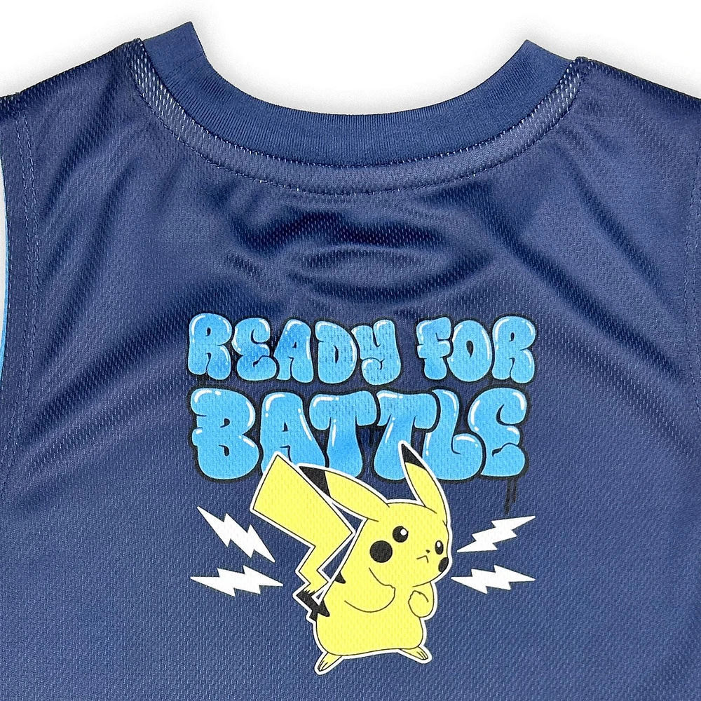 Pokemon Boy's crew neck tank top