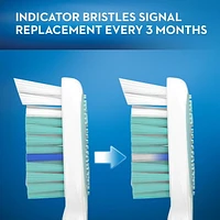 Brosse à dents Oral-B Blanc brillant, moyenne 1 Brosse à dents