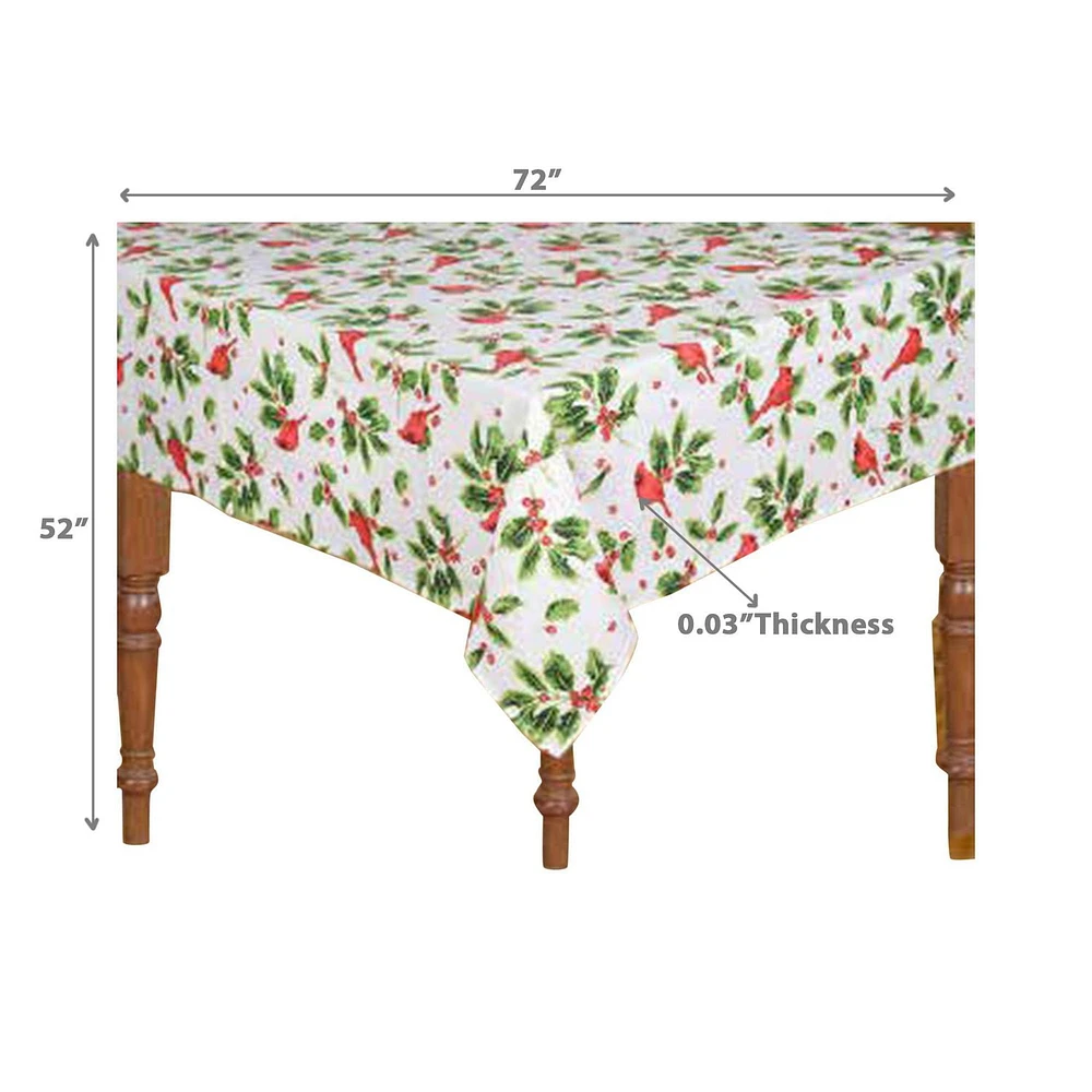 Table Cloth 52" X 72" Cardinal