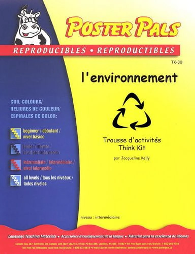 The Fsl Classroom L’Environnement French Reproducible Teaching Activities