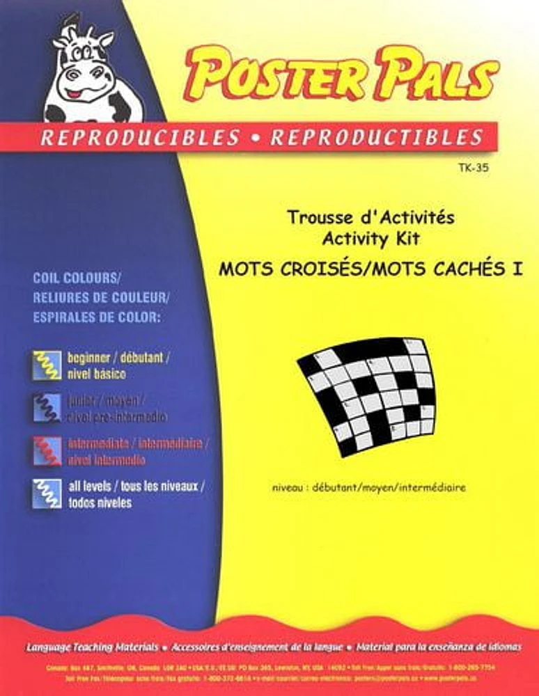 Reproducible French/FSL classroom Puzzle Kit