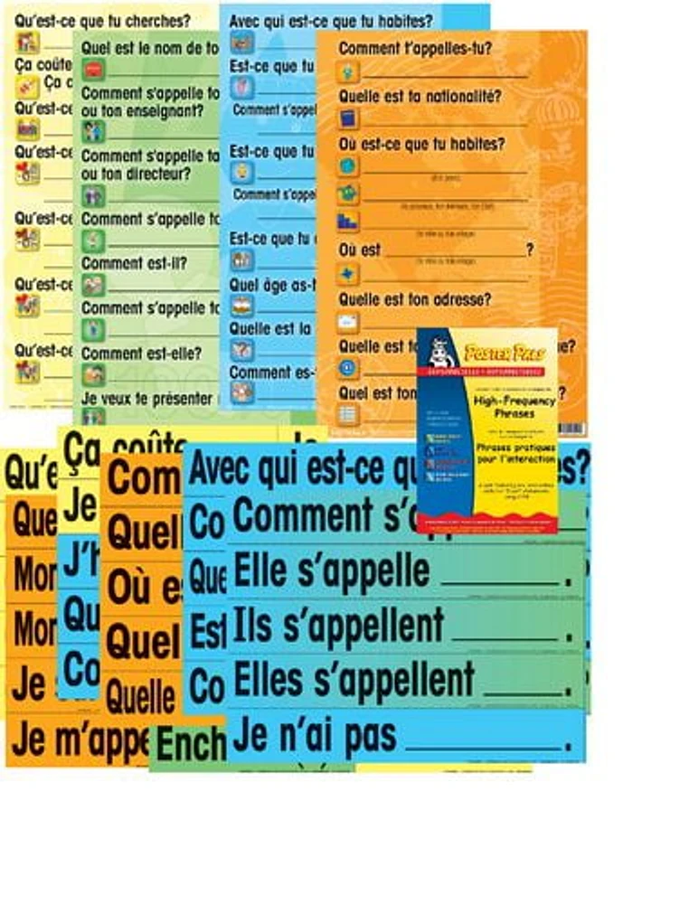 Poster Pals Teaching High Frequency Interactions and phrases in the French/FSL Classroom