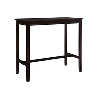 Warren Bar Height Pub Table, Walnut