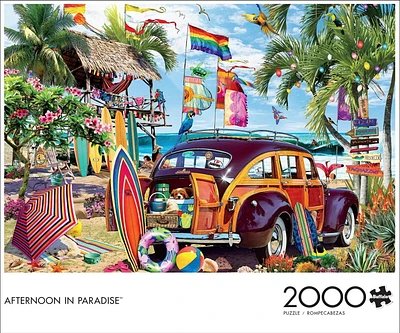 Buffalo Games - Afternoon in Paradise - 2000 Piece Jigsaw Puzzle