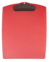 Storex Heavy-Duty Clipboard/ Letter size/ Red (12 units/pack)