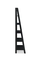 Aurora Ladder Bookshelf, Black