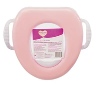 Siège de toilette souple pour enfants Le choix du parent à poignées