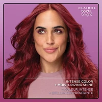 Clairol Bold & Bright Permanent Hair Dye, Intense Color + Moisturizing Shine