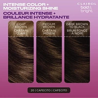 Clairol Bold & Bright Permanent Hair Dye, Intense Color + Moisturizing Shine