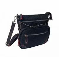 NICCI LADIES NYLON CROSSBODY