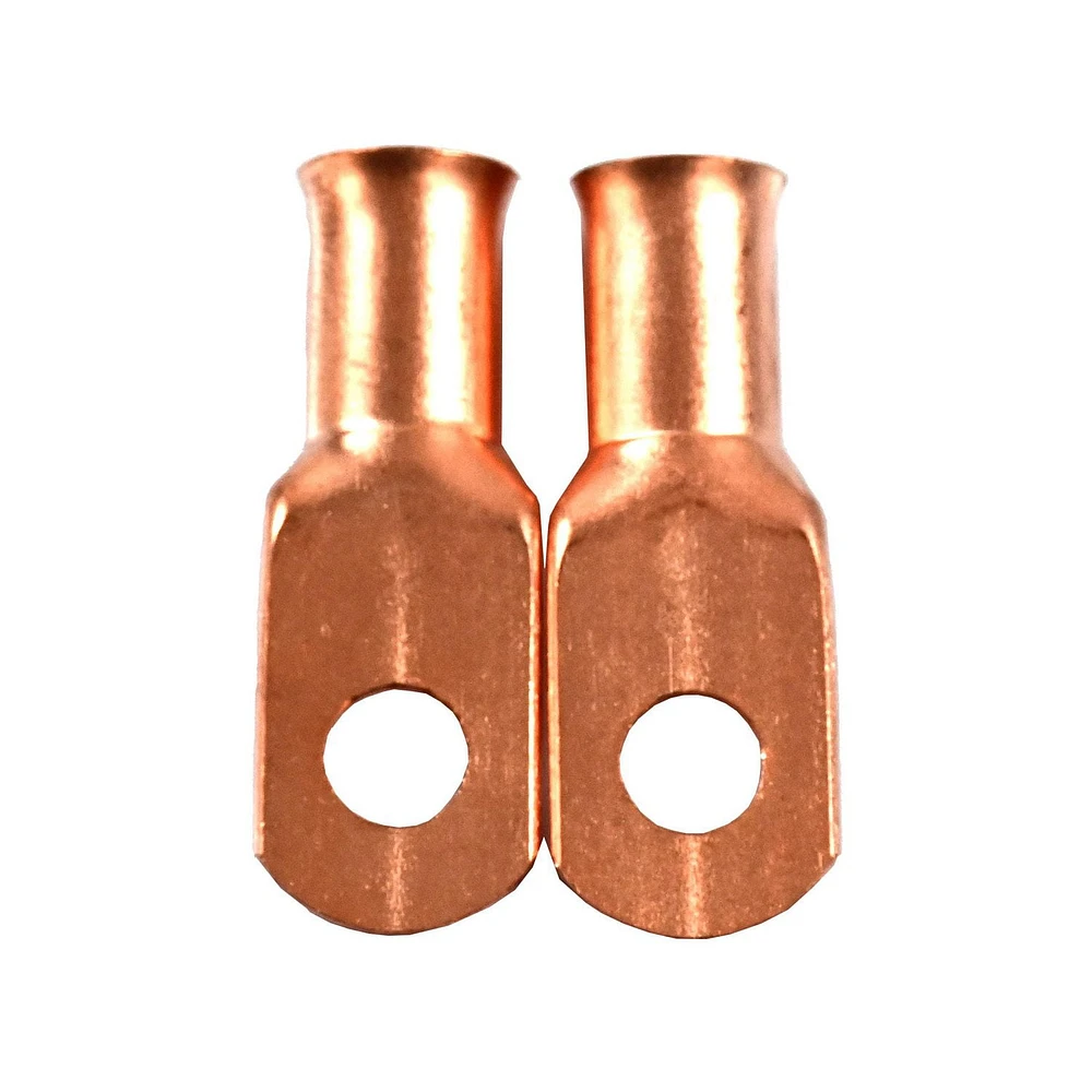 Schumacher BAF-4L1 ¼-Inch Cable Lugs, 100 Percent Copper, 1/4" Cable Lug