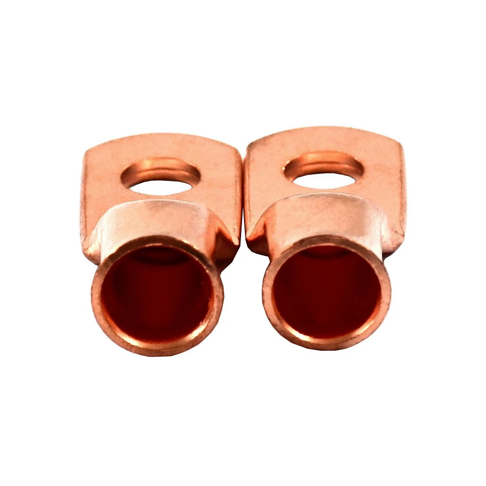 Schumacher BAF-4L1 ¼-Inch Cable Lugs, 100 Percent Copper, 1/4" Cable Lug