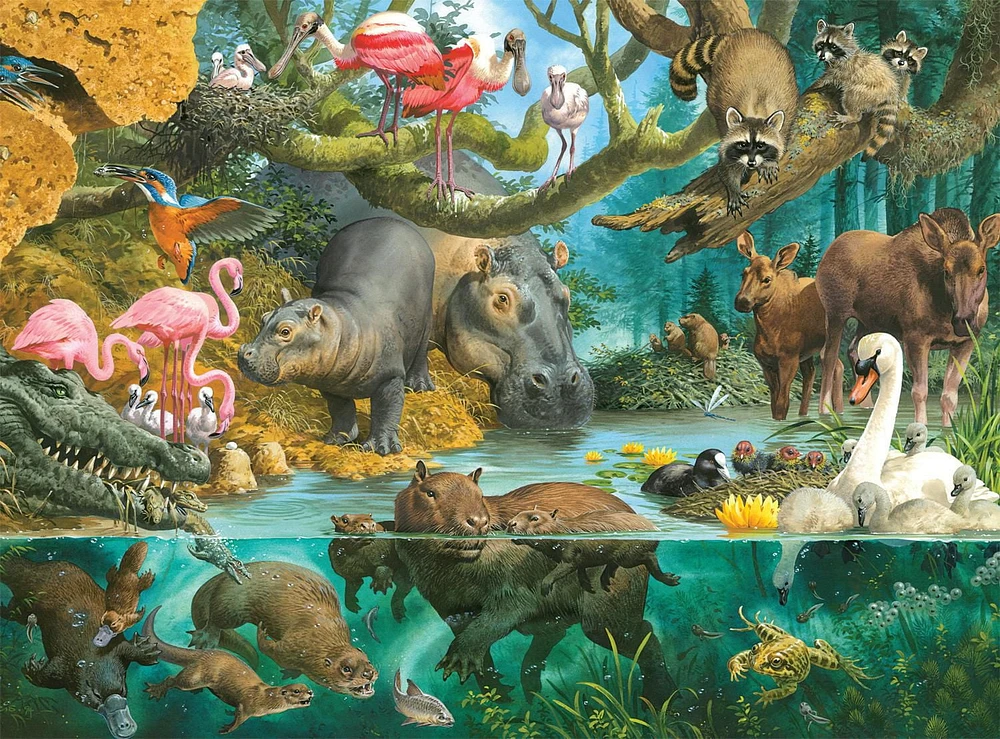 Buffalo Games - Waterside Nursery - 1000 Piece Jigsaw Puzzle