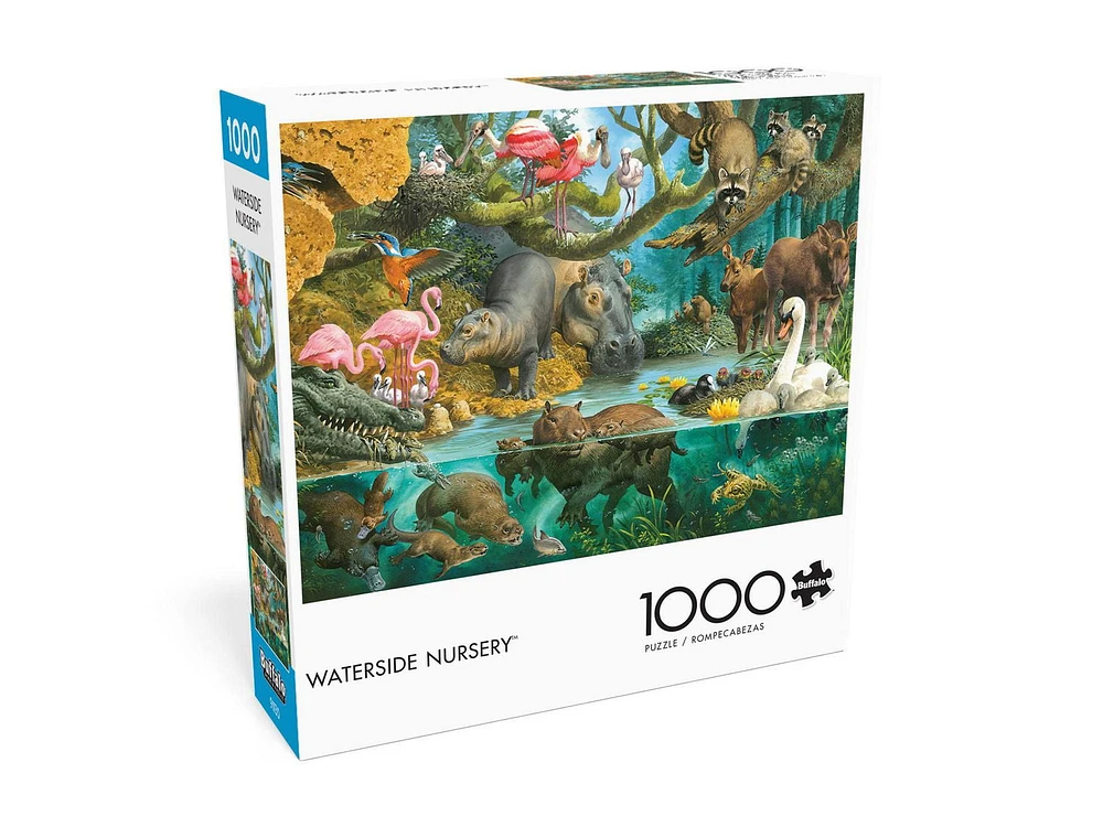 Buffalo Games - Waterside Nursery - 1000 Piece Jigsaw Puzzle