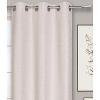 Safdie & Co. Curtain 2PK 84L Blackout Linen Look Natural