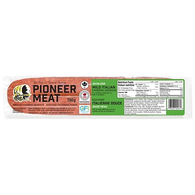 Farmers Sausage Mild Italian, Pioneer Mild Italian Farmers Sausage