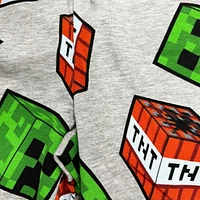 Minecraft Boys Creeper Toss Joggers